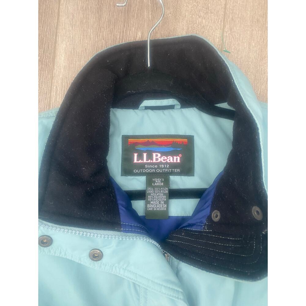 L.L. Bean Light Blue Jacket - Picture 5 of 7